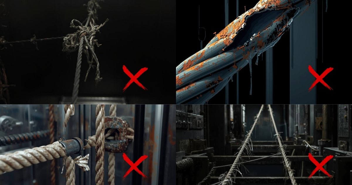 خرابی های سیم بکسل